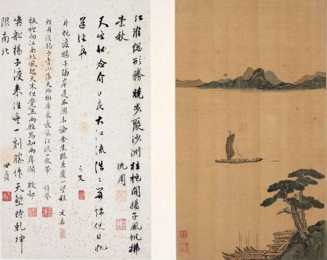 看沈周筆下“兩江名勝”,浙博跨年大展聚焦江南