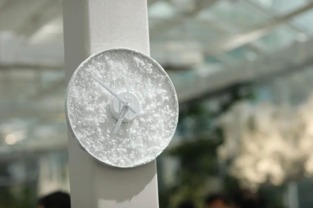 上海中山公園打造唯美“冰雪世界”,雪花藝術裝置點綴冬日浪漫