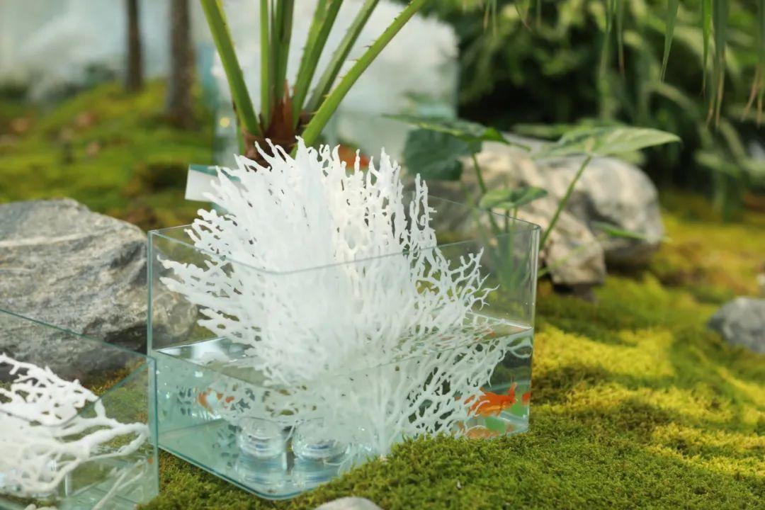 上海中山公園打造唯美“冰雪世界”,雪花藝術裝置點綴冬日浪漫