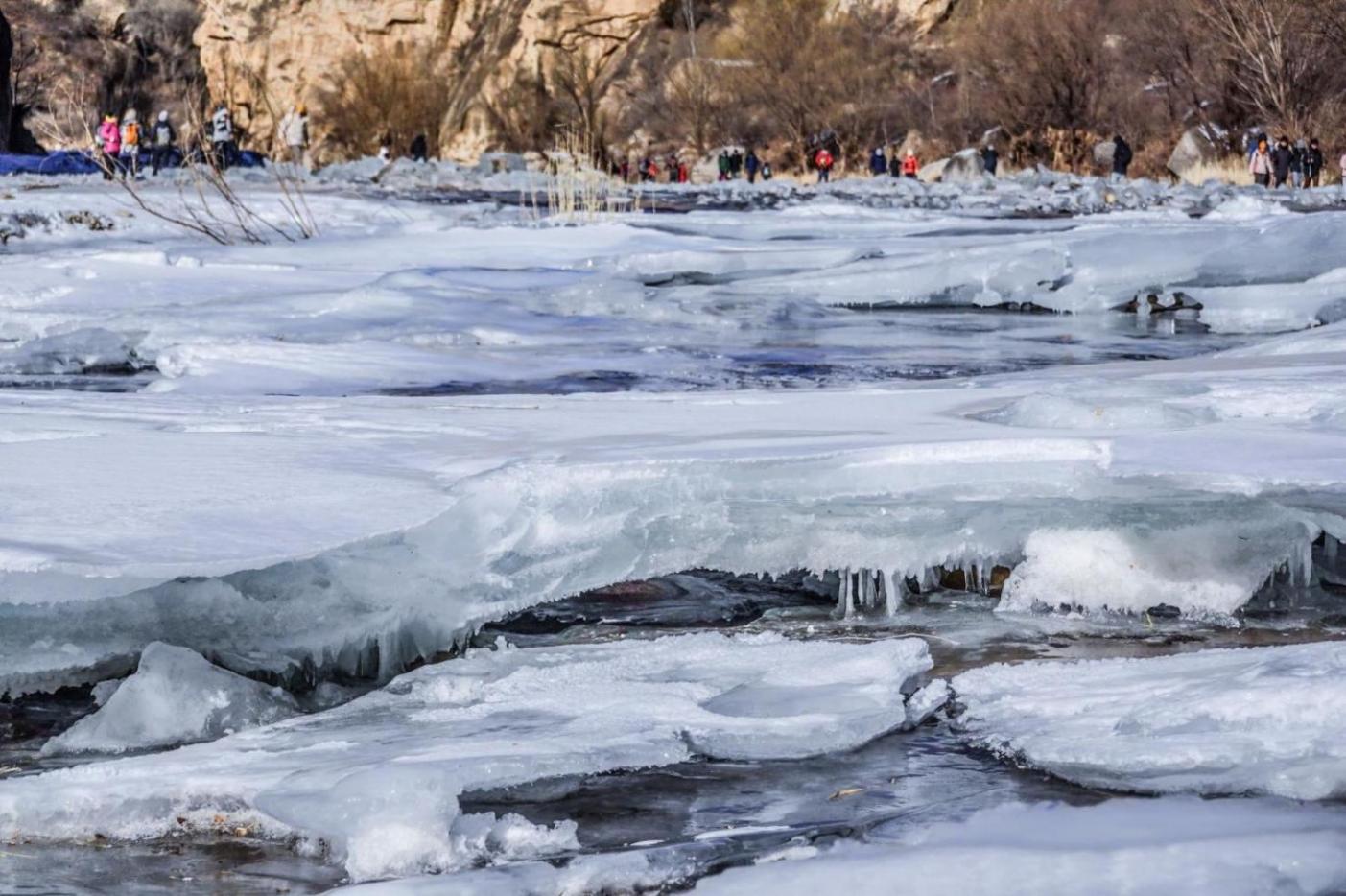 冬日游京郊,白河峽谷賞冰河、觀冰瀑