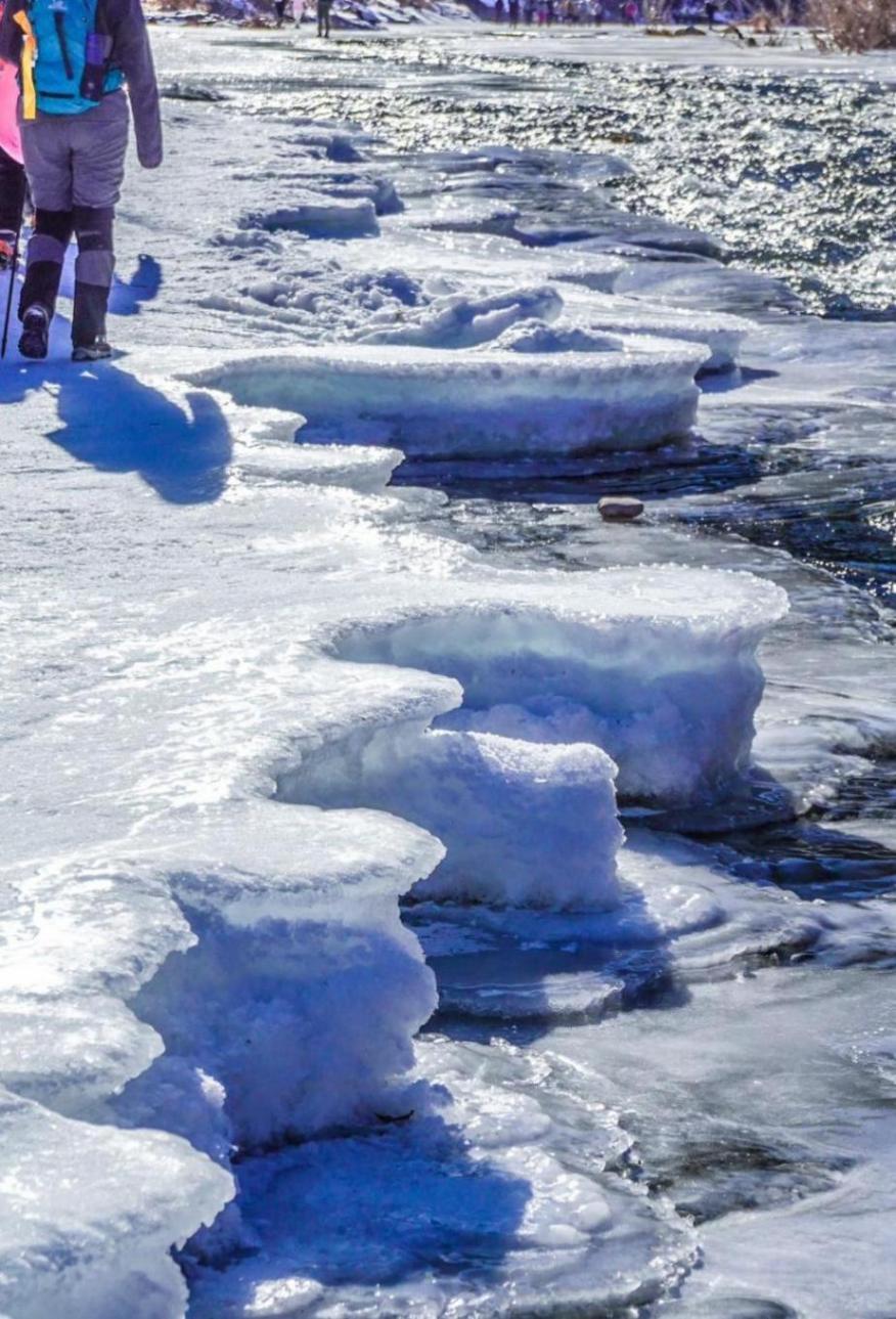 冬日游京郊,白河峽谷賞冰河、觀冰瀑