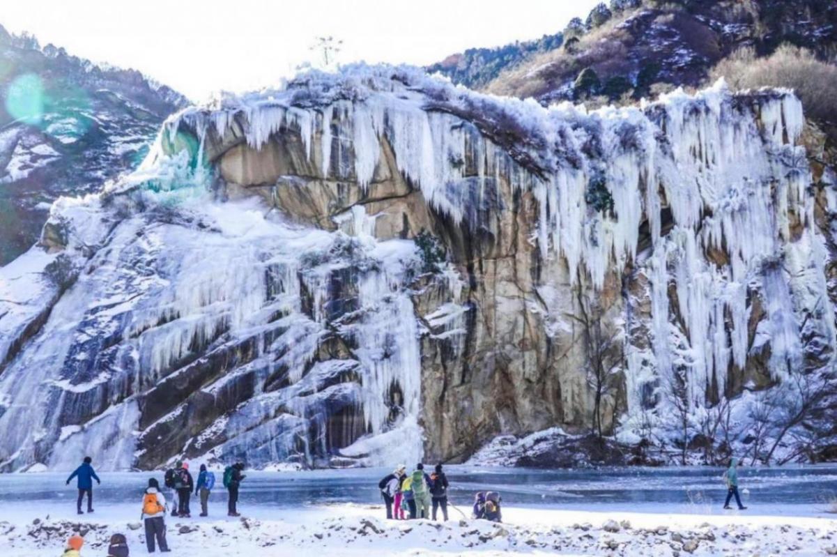 冬日游京郊,白河峽谷賞冰河、觀冰瀑