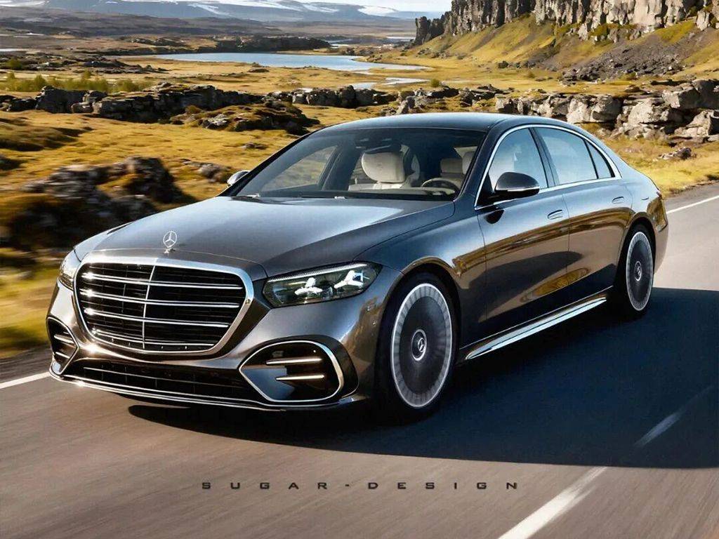 新款奔馳S級渲染圖曝光!看完這外觀,現款瞬間不香了?