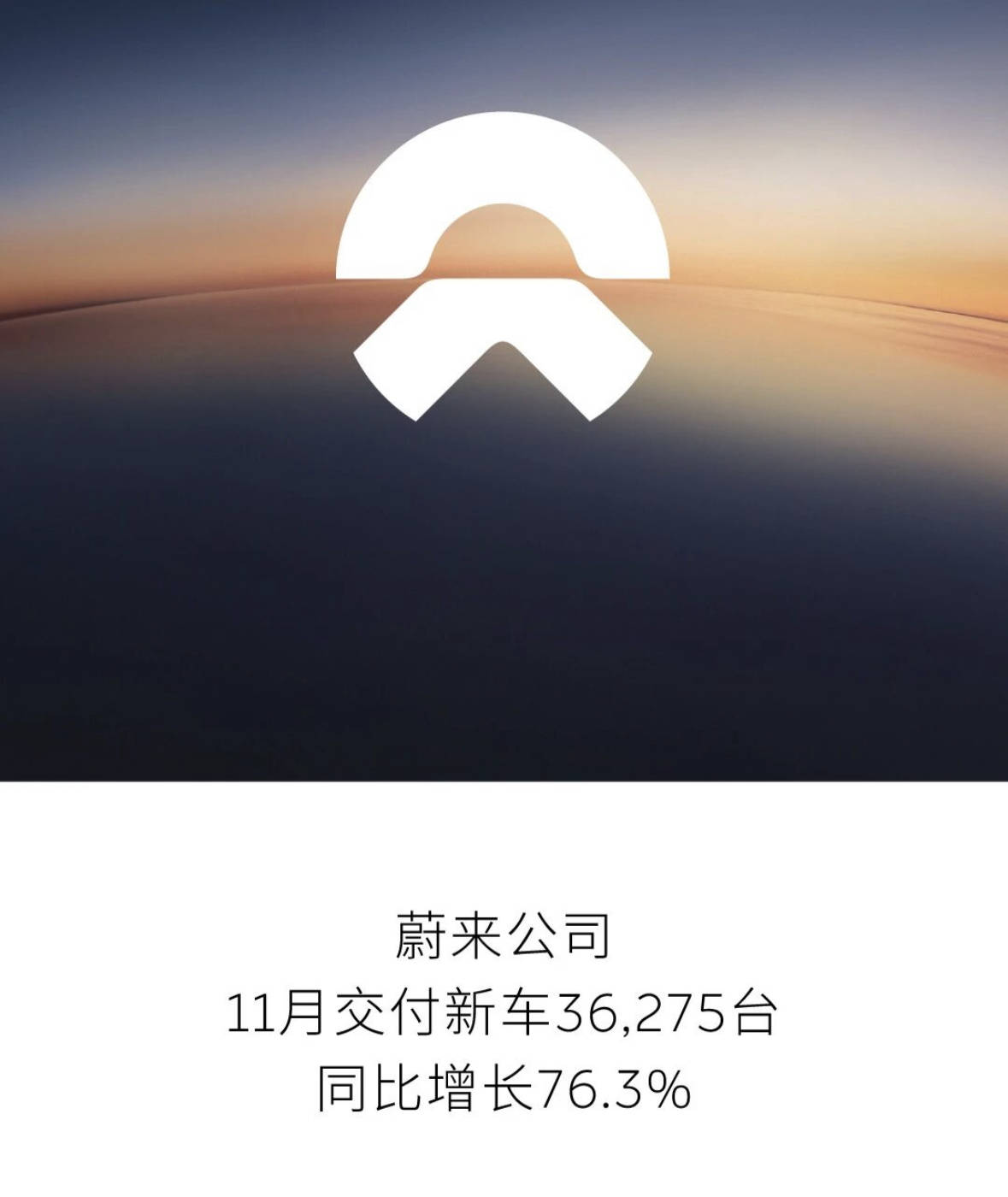 11月銷量放榜,五家新勢力誰在上升誰在衰退
